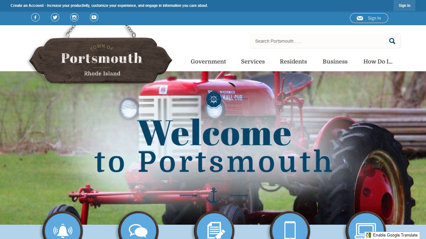 Portsmouth, RI - Official Website | Official Website